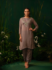 Silva Shimmer Kurti Set