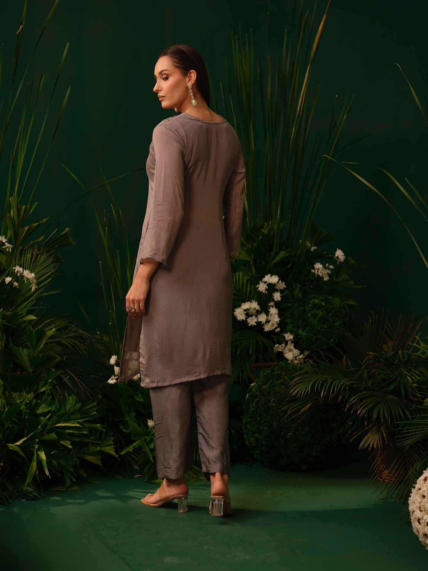 Silva Shimmer Kurti Set
