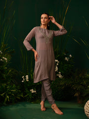 Silva Shimmer Kurti Set
