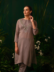 Silva Shimmer Kurti Set