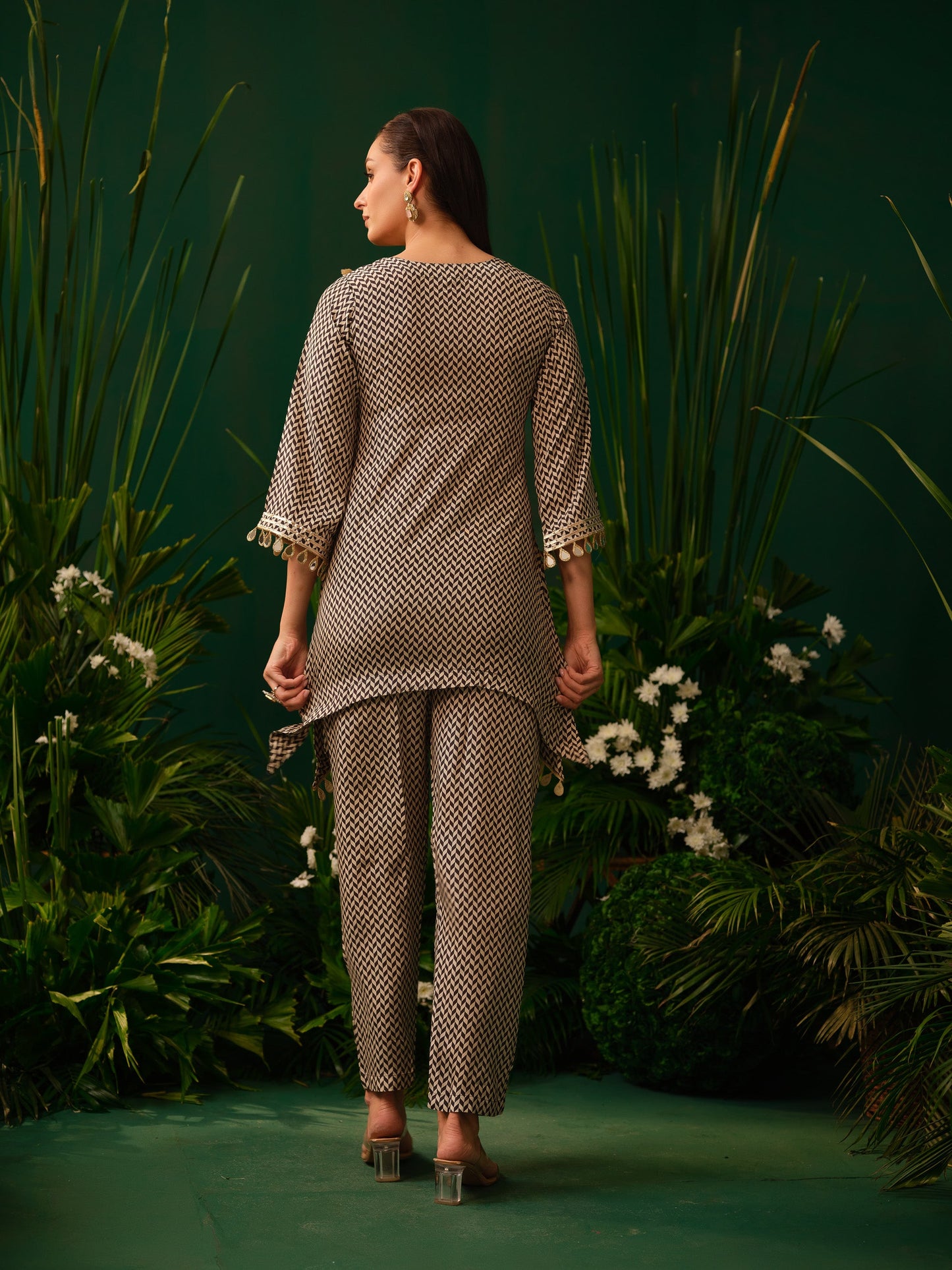 Ashira Chevron Kurti Set