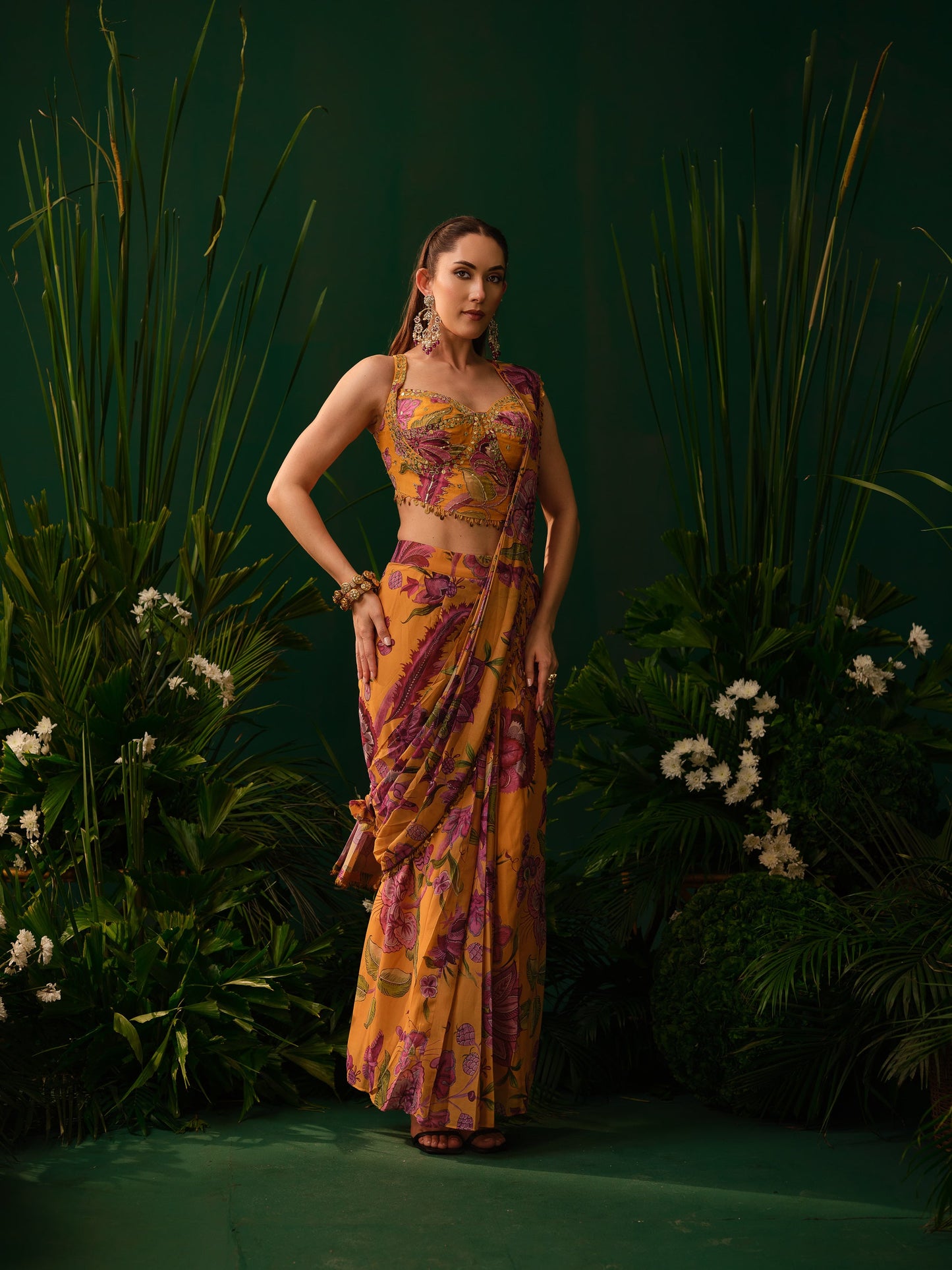 Mirel Drape Saree