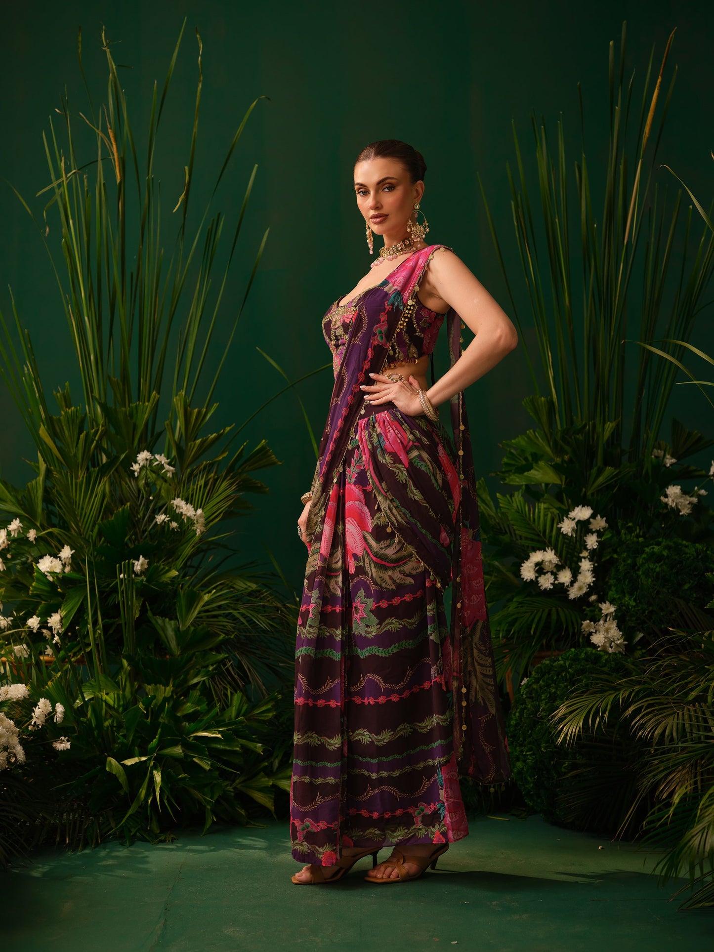 Ovara Drape Saree