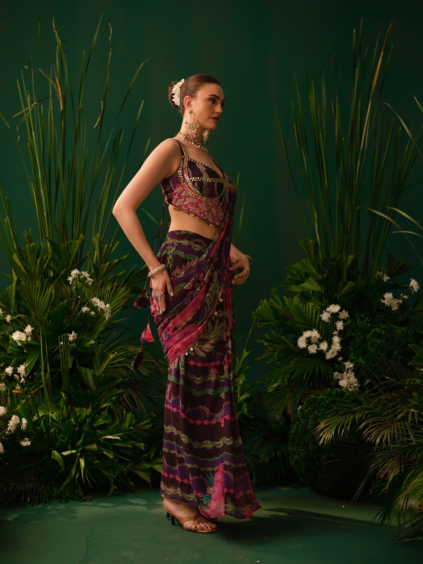 Ovara Drape Saree