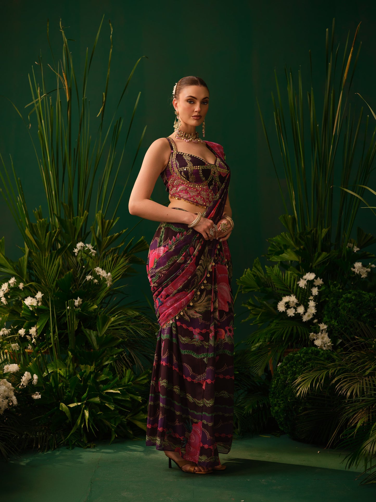 Ovara Drape Saree