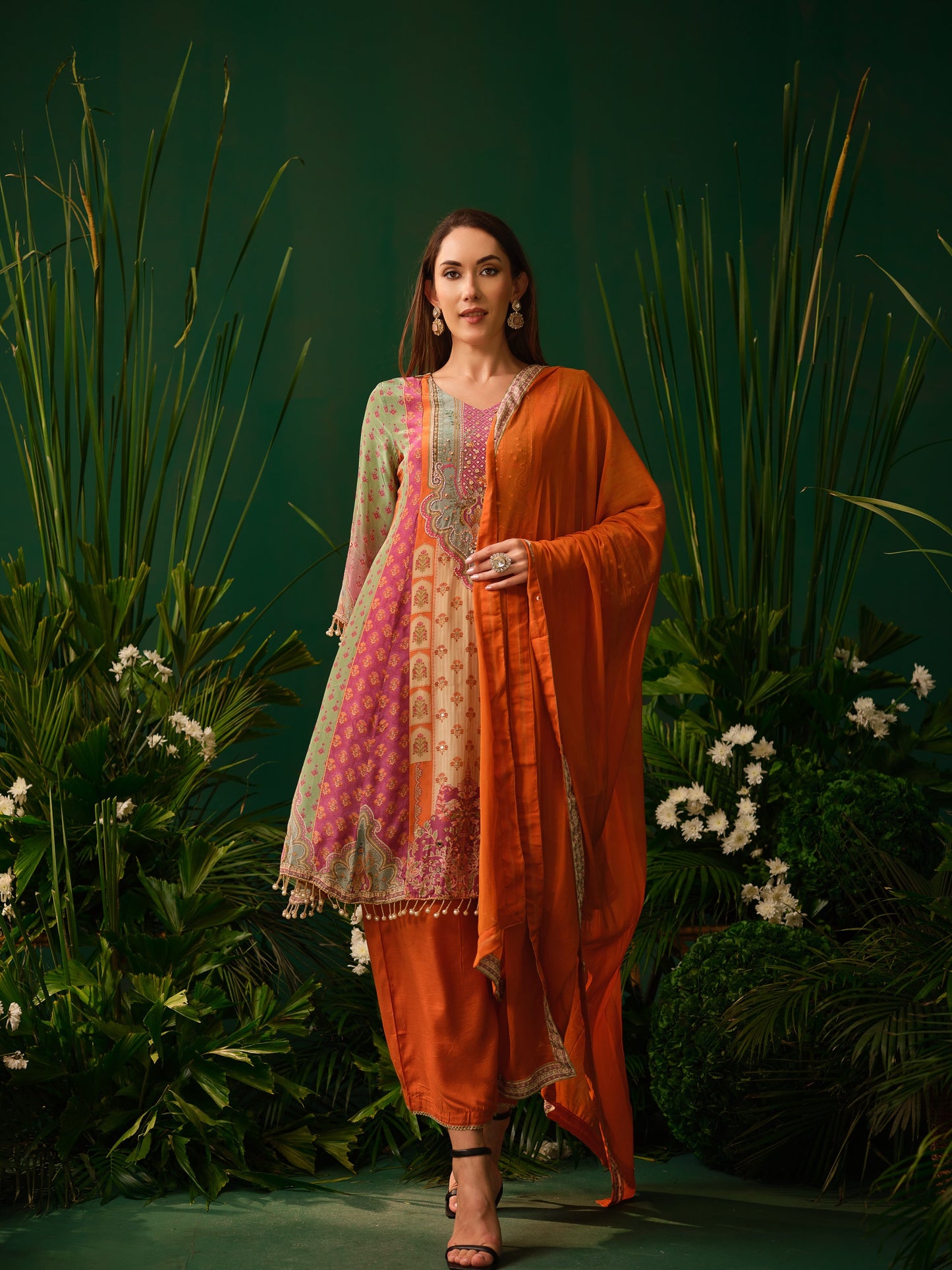 Rangrez Heritage Kurti Set