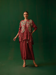 Elvora Hertitage Co-ord Set